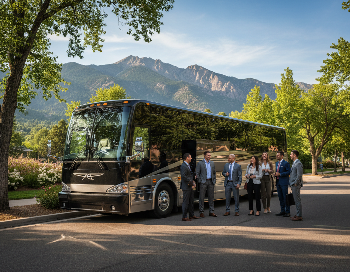 Black Hawk party bus and bus charter