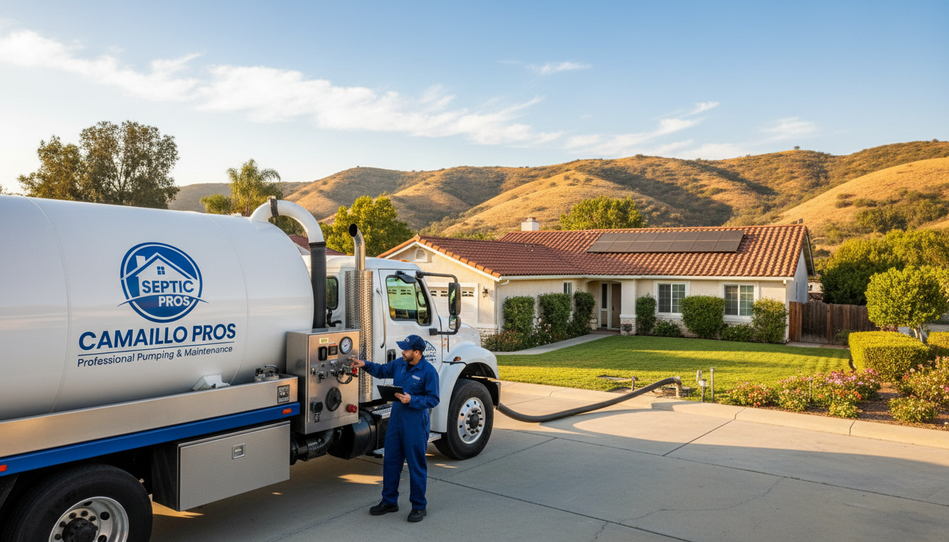 Septic Tank Emptying in Camarillo
