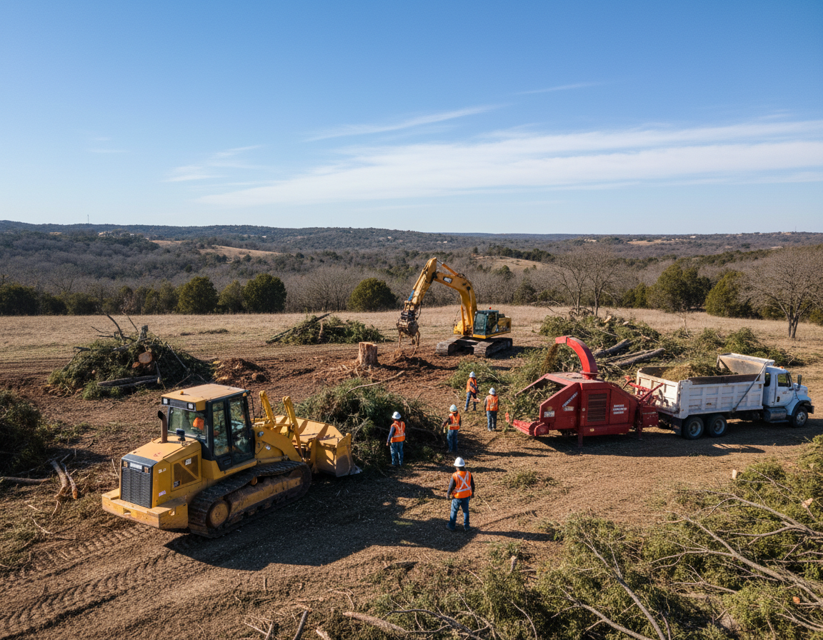 Land Clearing Weatherford TX